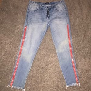 Medium blue jeans from Fashion Nova